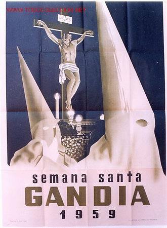 Semana Santa en Gandía 1959 Gandía / Gandia